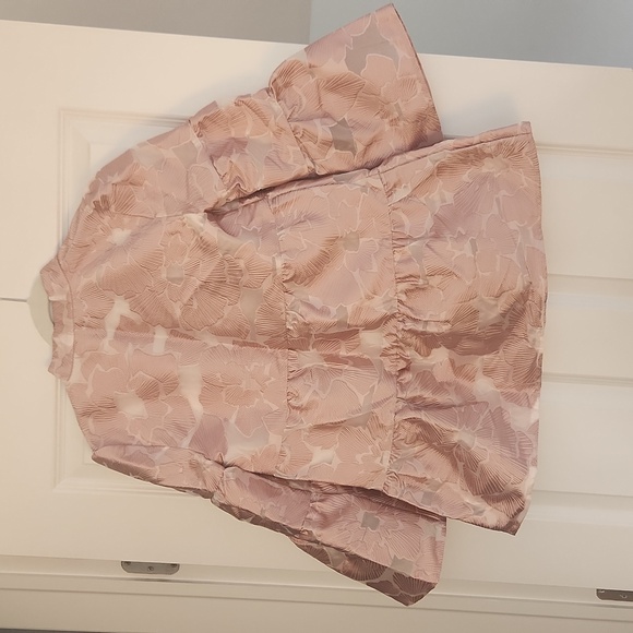 Tuckernuck Jaquered Edith  Blouse - Picture 4 of 5